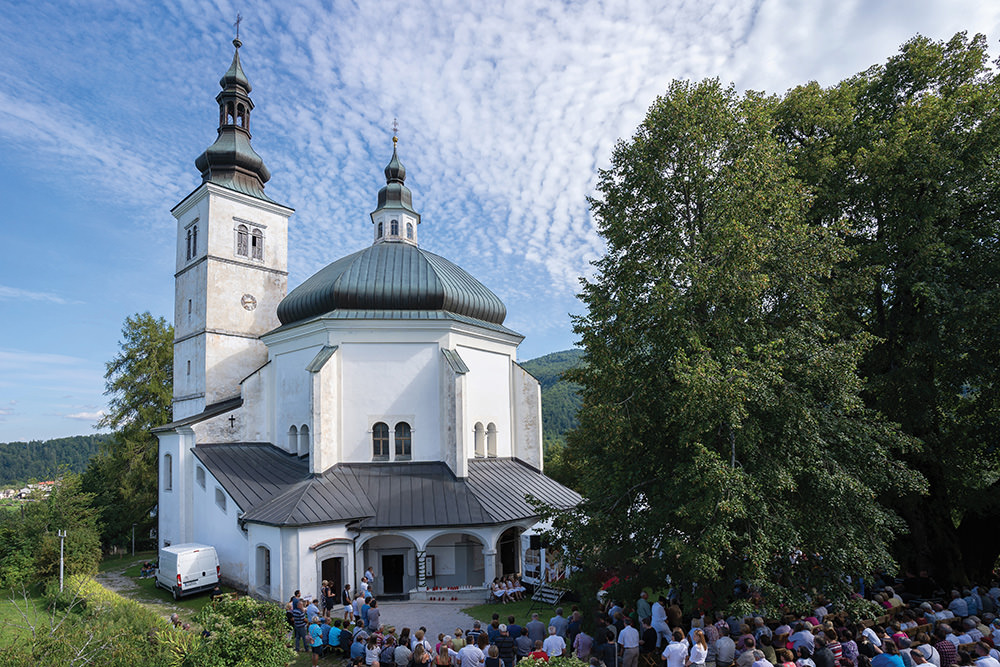 Občina Sodražica | Nova Štifta zunanjščina cerkve