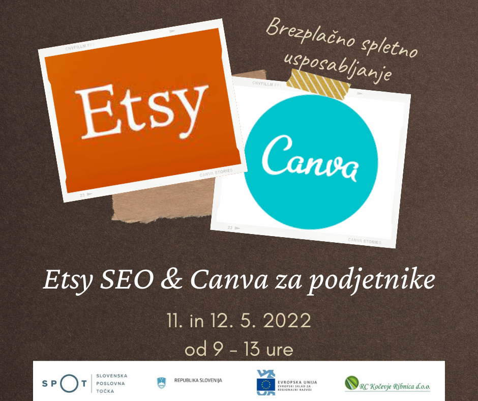 Etsy SEO in Canva za podjetnike