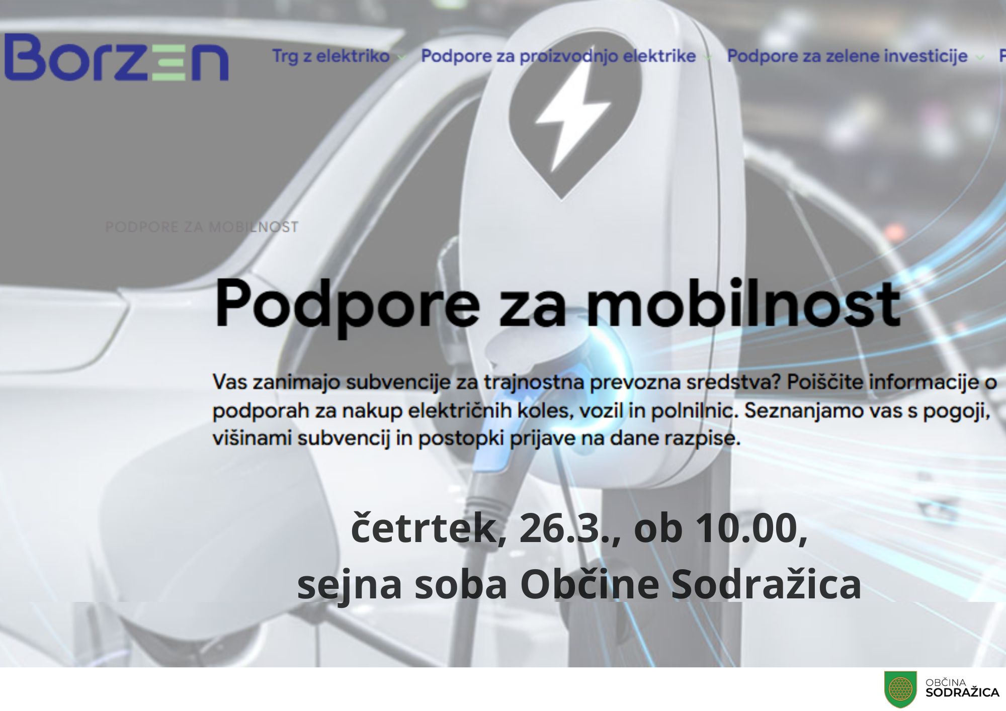 Borzen stran