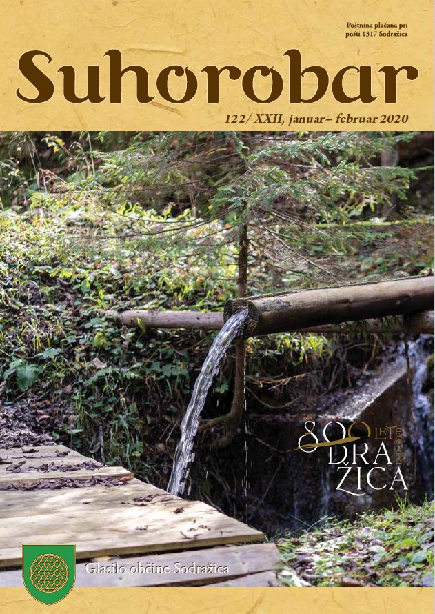 Občina Sodražica | Suhorobar 122 XXII 2020