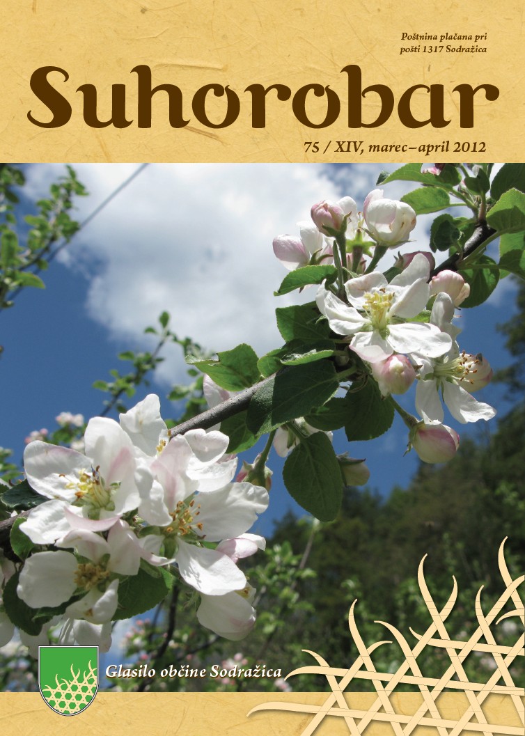 Občina Sodražica | Suhorobar 75 XIV 2012