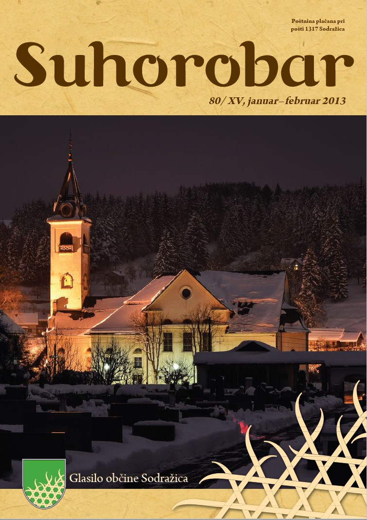 Občina Sodražica | Suhorobar 80 XV 2013