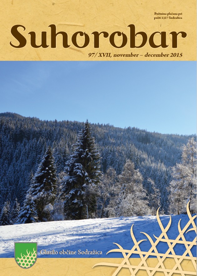 Občina Sodražica | Suhorobar 97 XVII 2015