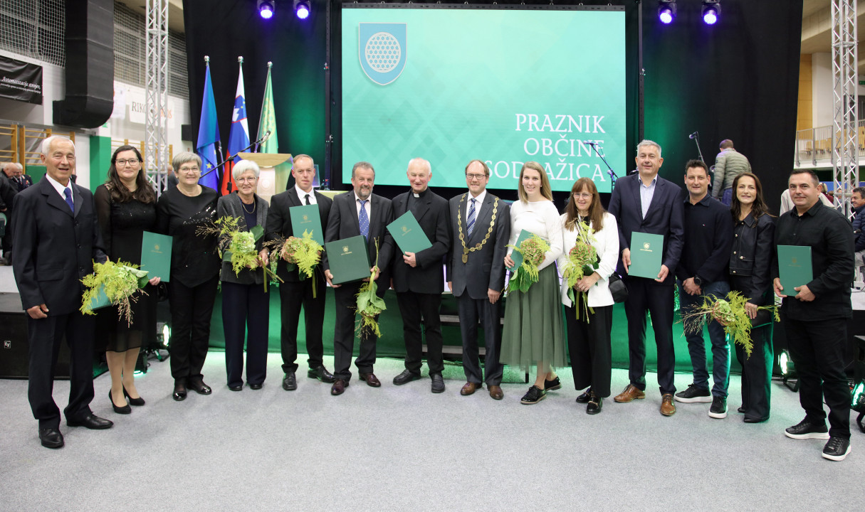 Podeljena občinska priznanja